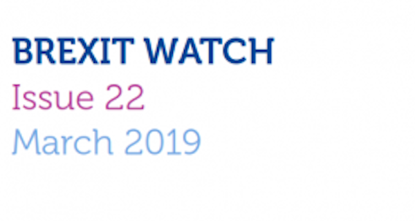 Brexit watch issue 22 March 2019