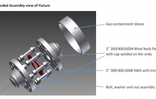 FSA SWG exploded assembly view of fixture