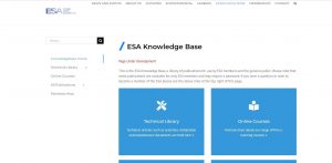 ESA Knowledge base