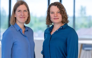 European Sealing Association’s Mechanical Seals Division member EagleBurgmann, Julia Wutte, and Stefanie Kreft.