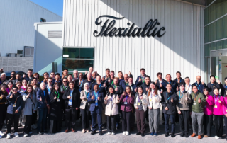 Delegates visit Flexitallic Gasket Technology’s Suzhou manufacturing plant in China.
