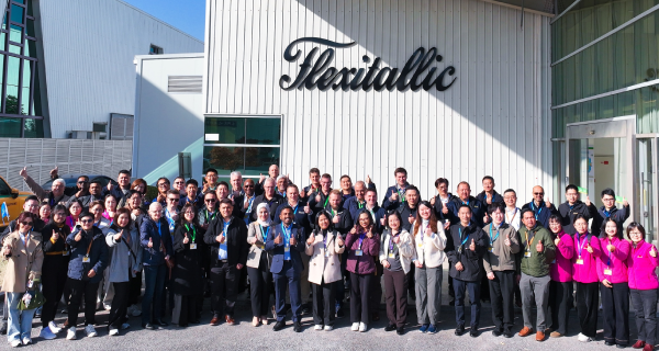 Delegates visit Flexitallic Gasket Technology’s Suzhou manufacturing plant in China.